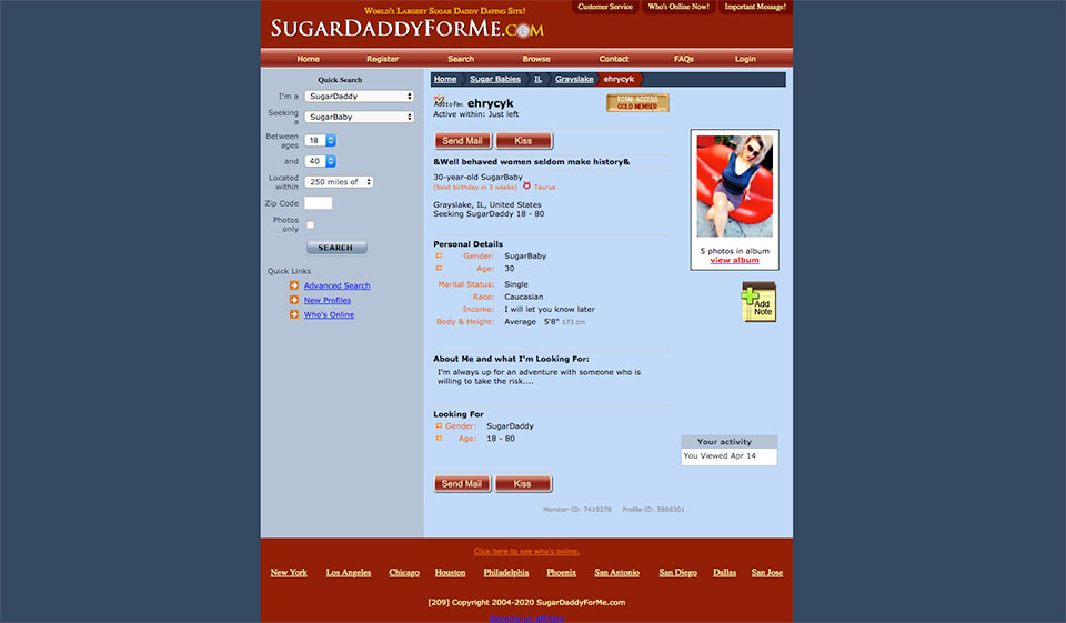 SugarDaddyForMe-recensie