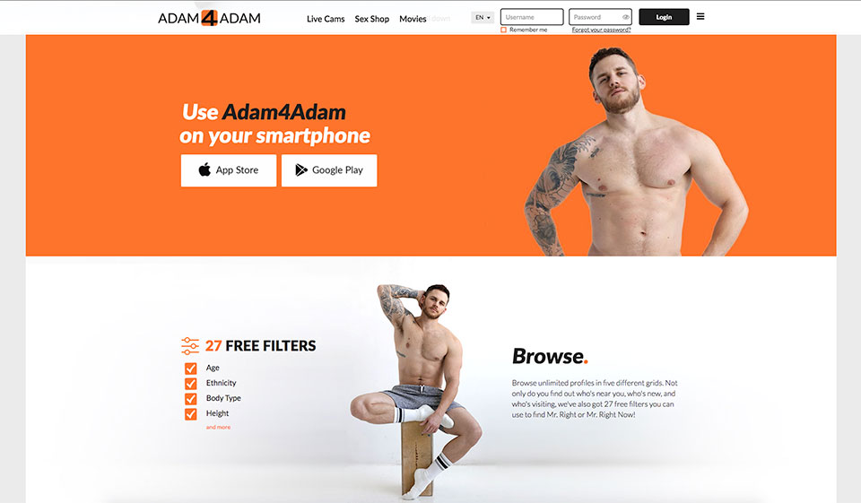 Adam4Adam Overzicht