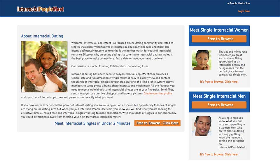 InterracialPeopleMeet Bewertung