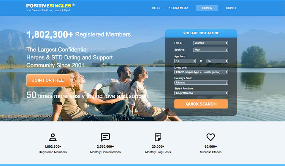 PositiveSingles Review