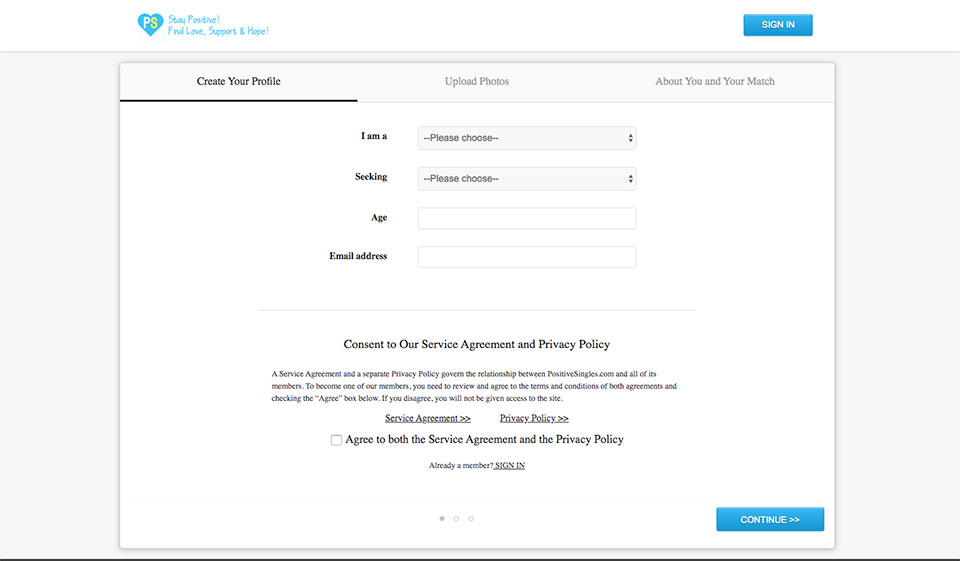 PositiveSingles Review