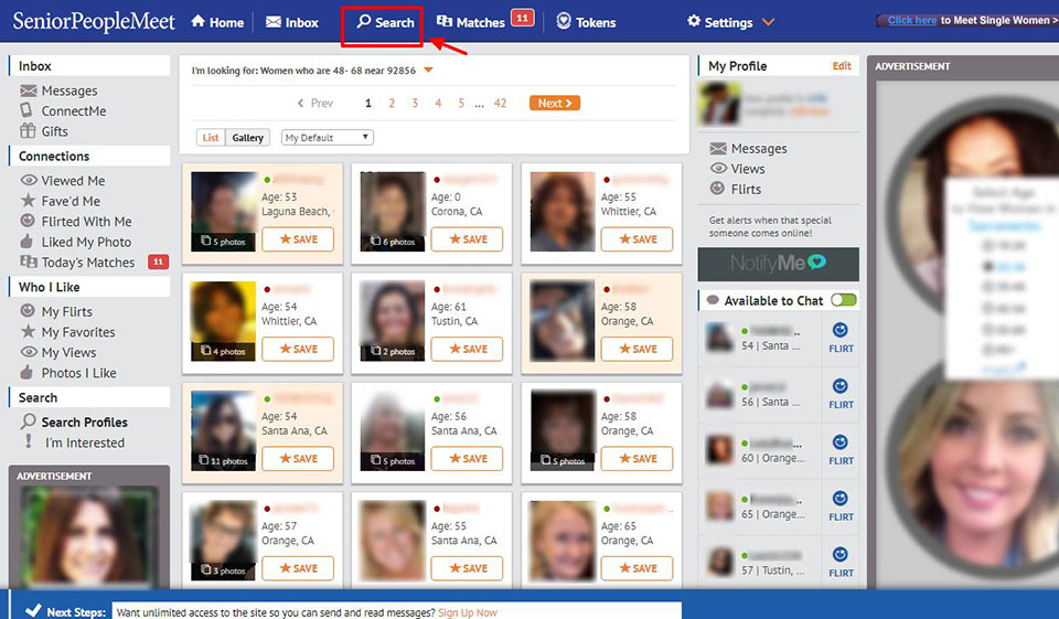 SeniorPeopleMeet Review