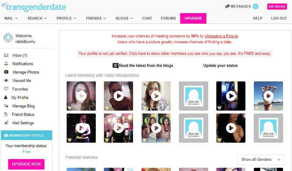 TransgenderDate Review