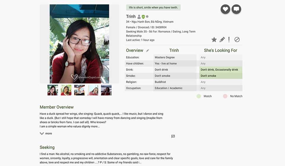 VietnamCupid Bewertung