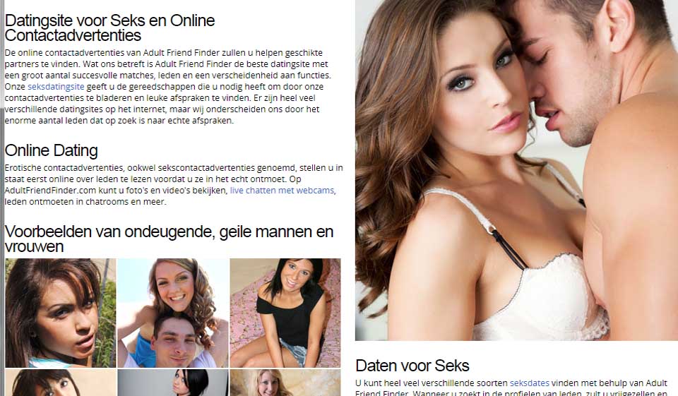 Come funziona AdultFriendFinder?