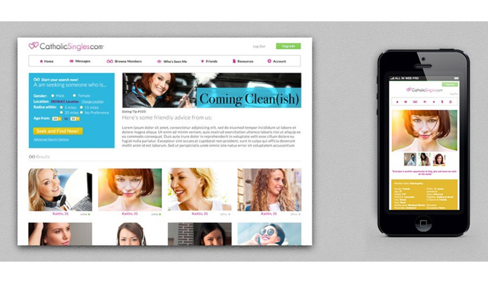 L'applicazione mobile dei single cattolici
