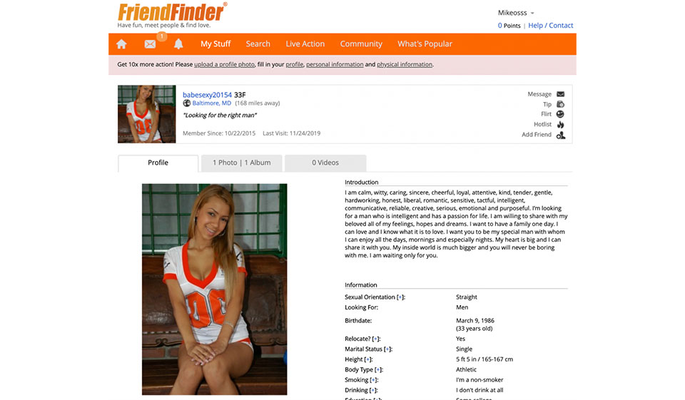 Review FriendFinder